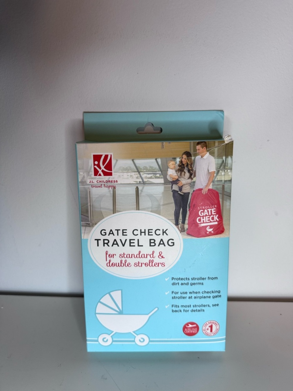 JL Childress Gate Check Travel Bag, new in box